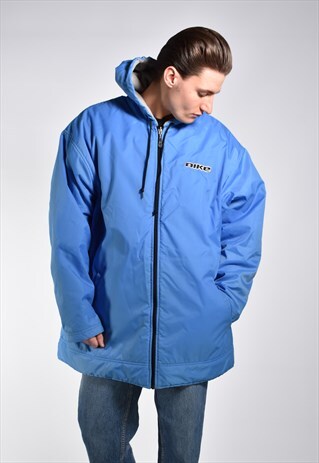 VINTAGE EARLY 2000S NIKE REVERSIBLE FLEECE JACKET