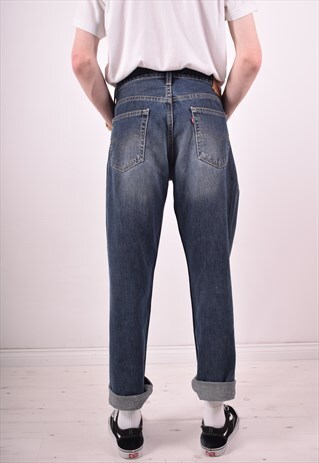 LEVI'S 529 MENS VINTAGE JEANS W34 L30 BLUE 90S