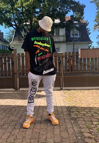 BAAD T-SHIRT BLACK FULLYCUSTOM BY LOO.K