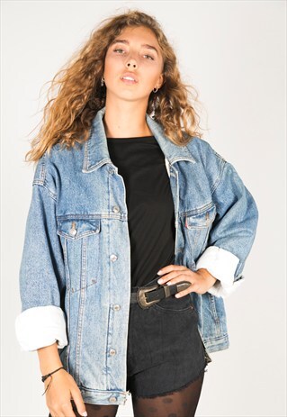VINTAGE 80S LEVIS WINTER BLANKET JACKET / R1100R012