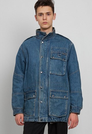 VINTAGE BLUE DENIM JACKET