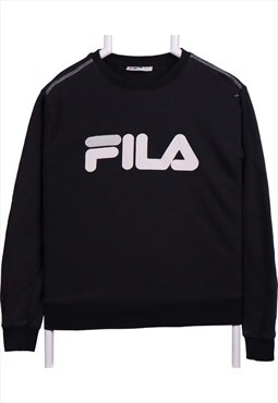 Vintage 90's Fila Sweatshirt Spellout Logo Heavyweight