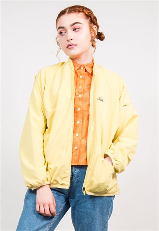 Vintage 90's Yellow Adidas Tracksuit Top | The Vintage Scene | ASOS ...