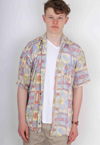 VINTAGE PATTERN SHIRT PTS230
