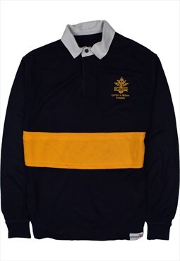 Vintage 90's Europa Sports Polo Shirt Rugby Long Sleeves