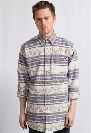 VINTAGE AZTEC NAVAJO SHIRT