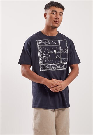 VINTAGE DESERT GRAPHIC T-SHIRT