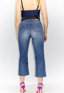 Vintage 70's Style Boot-cut Kick Flare Levi Jeans