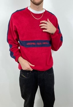 Vintage unique 'Arizona jean company' red sweatshirt