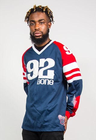 VINTAGE 90'S USA HIP HOP SPORTS JERSEY SHIRT