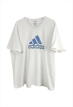 Vintage Adidas Classic T-Shirt in White XL