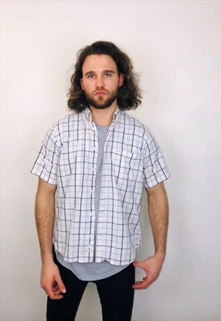 VINTAGE FILA CHECK SHIRT
