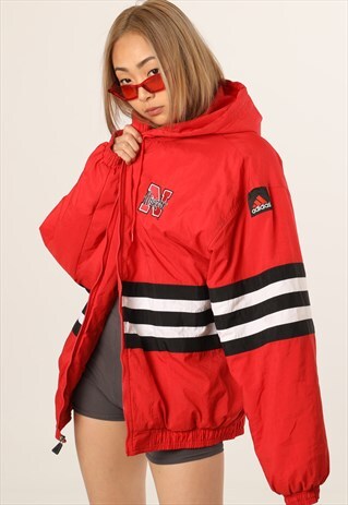 VINTAGE ADIDAS NEBRASKA FESTIVAL JACKET