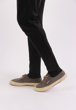 VINTAGE SUPERGA CHECK TRAINERS