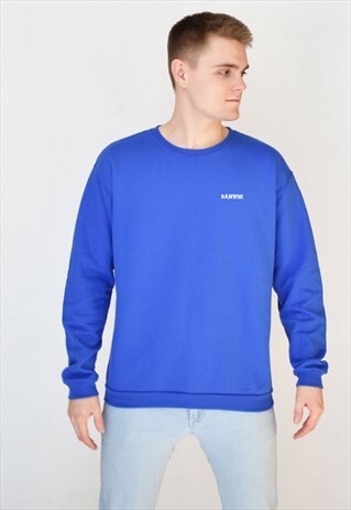 BLUE RAWWW (WHITE) SWEATSHIRT