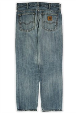 Vintage Carhartt Workwear Blue Jeans Mens