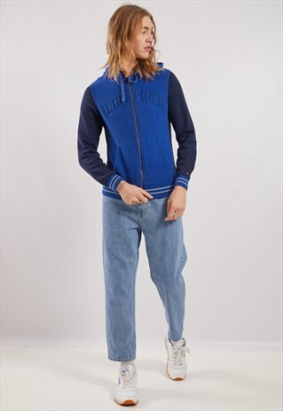 VINTAGE TOMMY HILFIGER ZIP-UP HOODIE