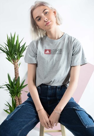ADIDAS T-SHIRT WITH LOGO