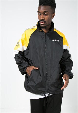 VINTAGE 80S USA ADIDAS SHELL SPORT JACKET / S1447