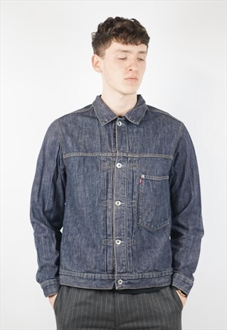 VINTAGE LEVI'S DARK DENIM JACKET