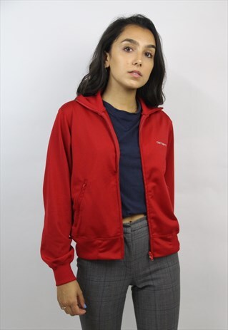 VINTAGE CARHARTT 90'S RED SPORTS JACKET