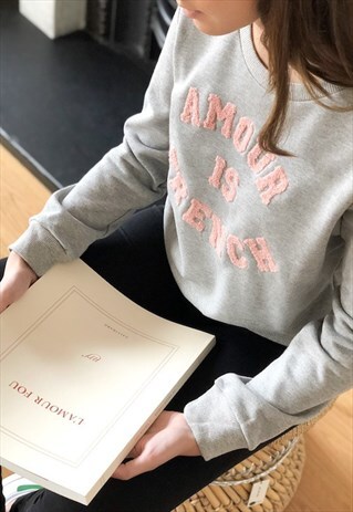 AMOUR GREY SWEATER