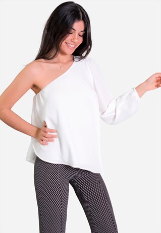 LARISSE BLOUSE - WHITE