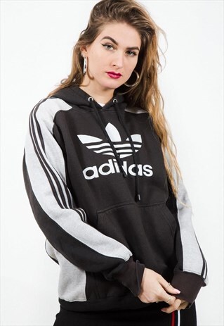 ON SALE -VINTAGE 90S ADIDAS HOODIE / S4823