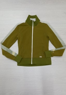 00s Helly Hansen Track Jacket Green