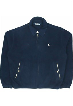 Ralph Lauren polo 90's Fleece Zip Up Harrington Jacket Mediu