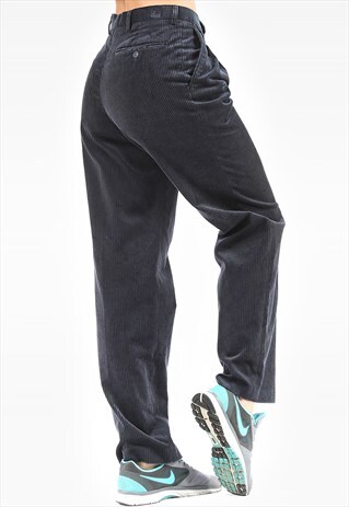 TAPERED MOM TROUSERS CORDUROY