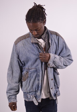 VINTAGE DENIM JACKET BLUE