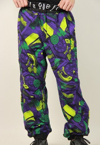 VINTAGE REVERSIBLE SKI TROUSERS