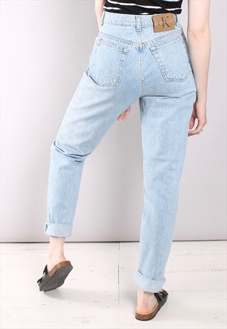 VINTAGE 90S CALVIN KLEIN TAPERED LEG JEANS