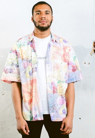 VINTAGE FLORAL PATTERN SHIRT