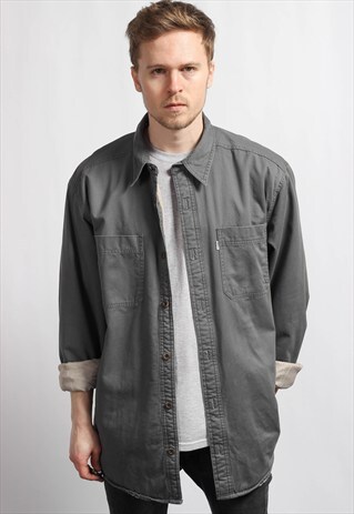 VINTAGE LEVI'S FLEECE LINED SHIRT
