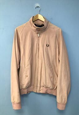 Fred Perry Jacket Light Pink Zip-Up