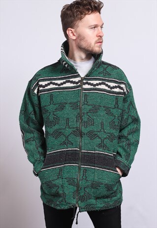 VINTAGE AZTEC INCA JACKET