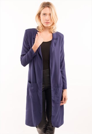 RELAXED SUIT JACKET (BLUE)