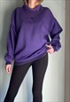 Vintage Purple Gymnasium Sweatshirt