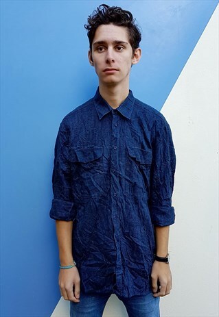 VINTAGE BUE SHIRT