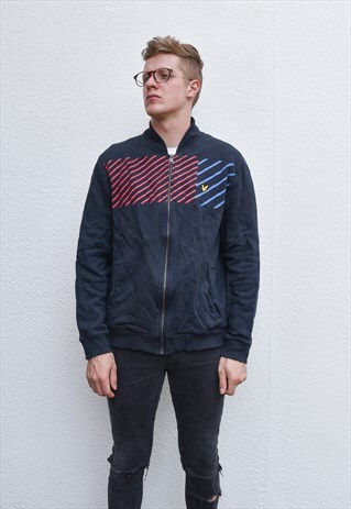 LYLE AND SCOTT COTTOM BOMBER SIZE L