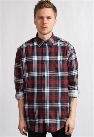 VINTAGE SKATER FLANNEL SHIRT