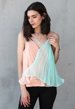 Pleated Layer Cami Top