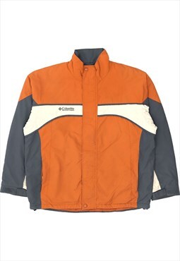 Columbia 90's Waterproof Zip Up Spellout Puffer Jacket Large