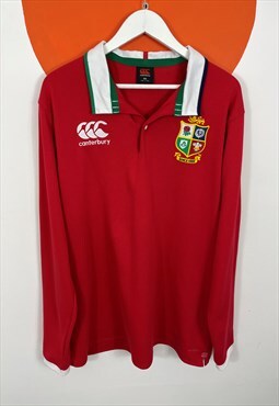 British & Irish Lions Long Sleeve Rugby Union Shirt XXL