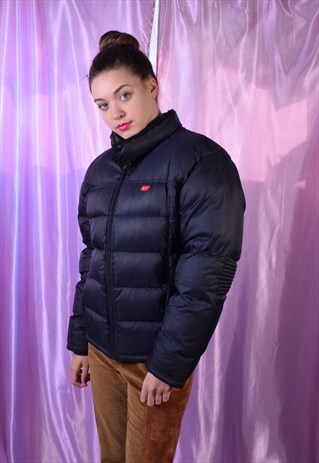 VINTAGE NIKE BLACK PUFFA JACKET