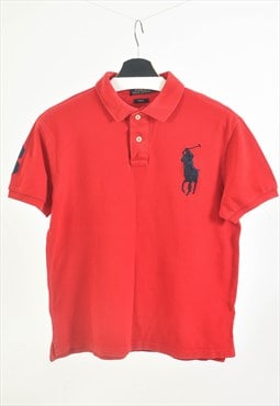 Vintage 00s Polo Ralph Lauren  polo shirt in red