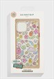 SKINNYDIP LONDON RAINBOW DOODLE SHOCK IPHONE CASE