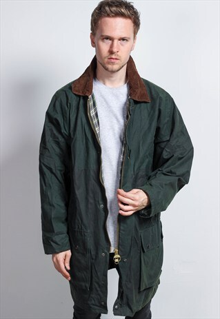 VINTAGE OVERSIZED WAX JACKET